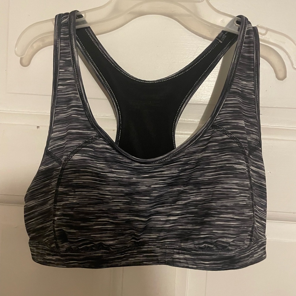 Racerback sports bra large